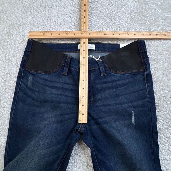 Kancan Annie Maternity Jeans Distressed 9/28 NEW - Picture 12 of 16